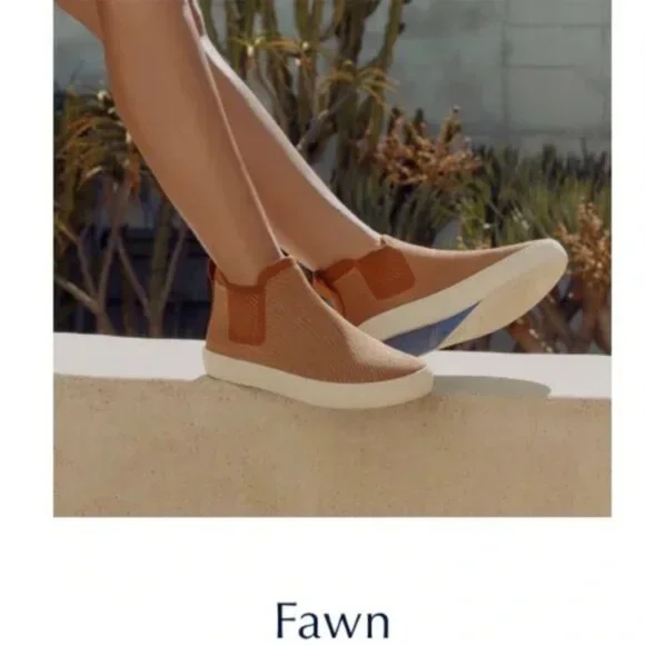 $185 Rothy's Chelsea Boots Brand New In Box | Fawn | 9.5 - Picture 6 of 13